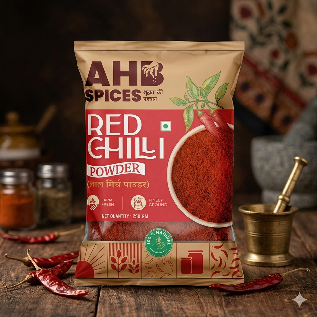 AHB Premium Red Chilli Powder (Lal Mirch)