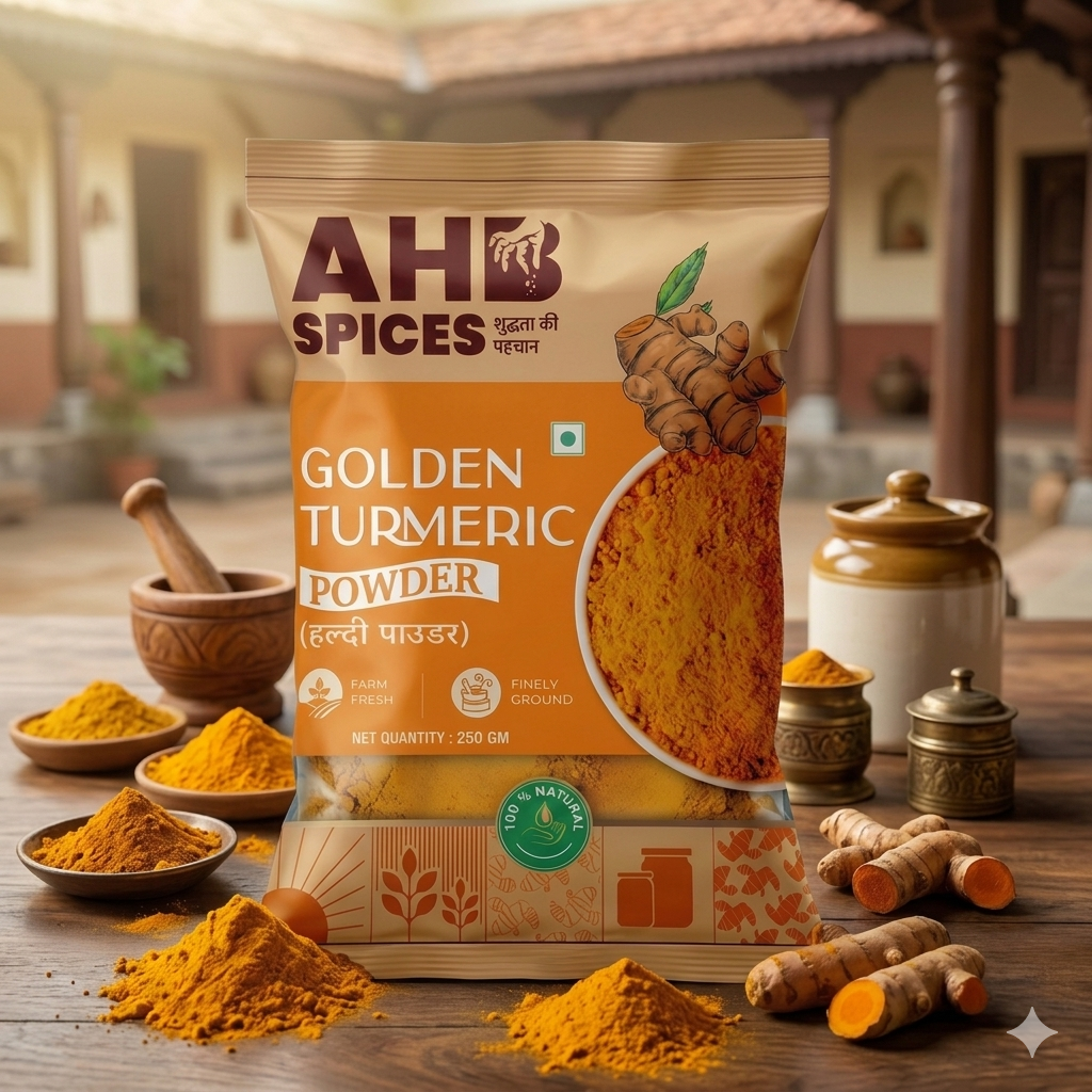 AHB Premium Turmeric Powder (Haldi)
